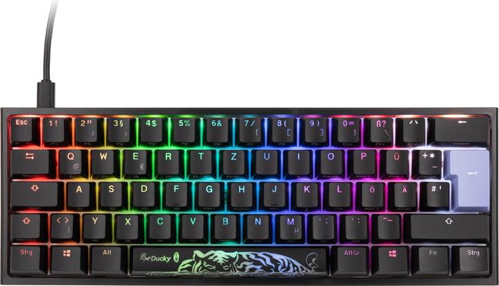 Produktbild Ducky One 2 Pro Mini Gaming Tastatur, RGB LED - Cherry (DE, Kabelgebunden)