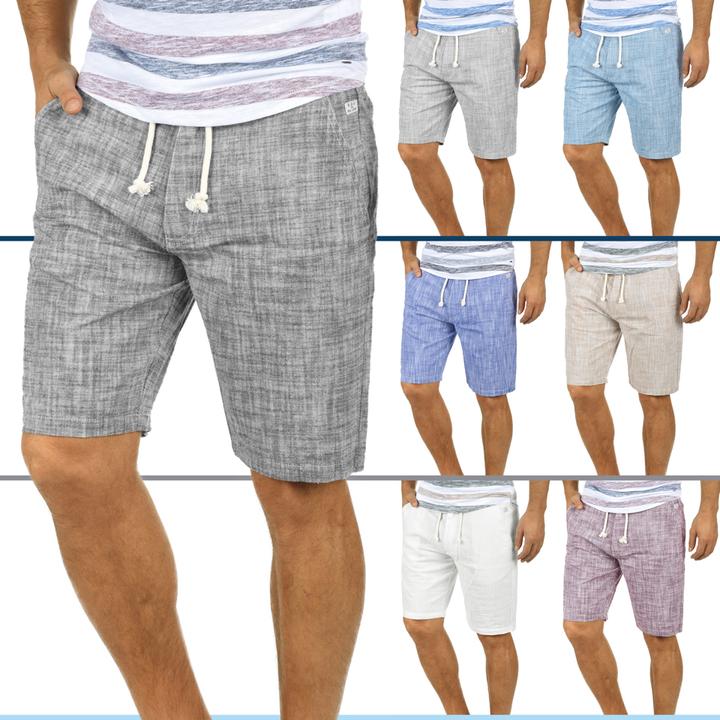 Immagine prodotto Blend Bones Pantaloncini Di Lino Shorts Bermuda Da UomoIn Cotone 100% Regular- Fit (M)