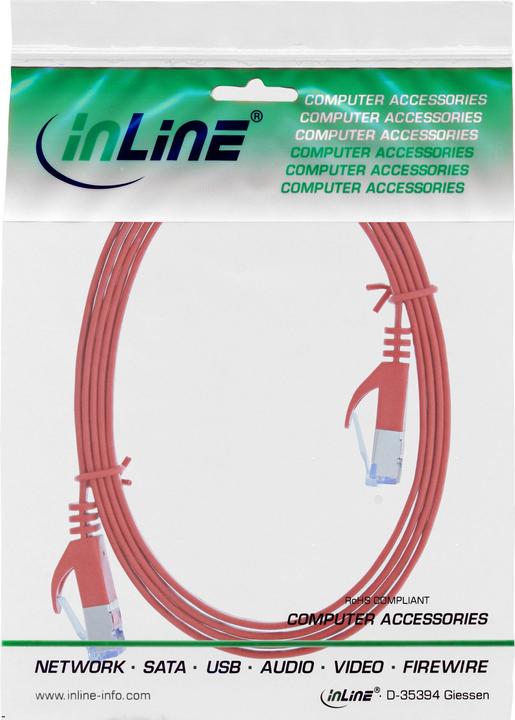 Actual product image InLine Patch cable RJ-45 (M) to RJ-45 (M) (U/FTP, CAT6a, 3 m)