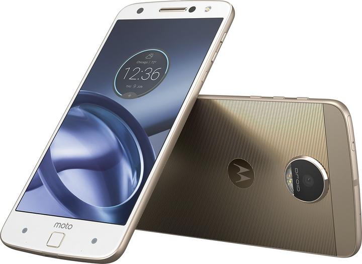 Actual product image Motorola Moto Z (32 GB, Fine Gold, 5.50", Single SIM, 13 Mpx, 4G)