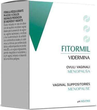 Etichetta energetica Vidermina Fitormil Md 10 Ovuli Vaginali (Supposte vaginali)