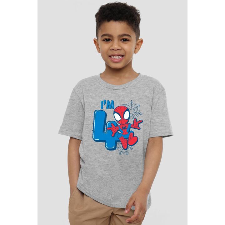Produktbild Spiderman Cute Spidey TShirt 4. Geburtstag (152, 158)