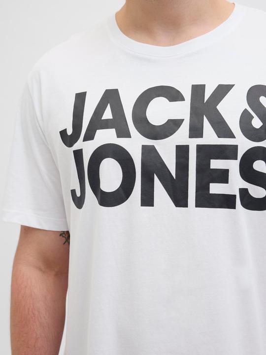 Produktbild Jack & Jones Logoprint Plus size T-shirt (8XL)