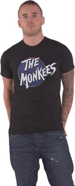 Immagine prodotto The Monkees Maglietta unisex adulto con logo a pois (L)