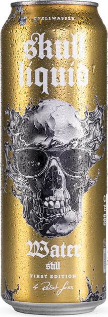 Produktbild Skull Liquid - Wasser Still (12 x 568ml Dose) (12 x 56.8 cl)