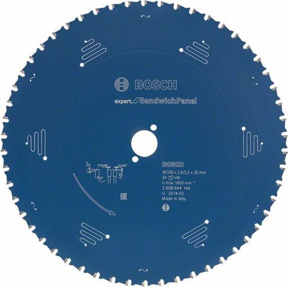 Image du produit Bosch Professional Zubehör Lame de scie circulaire Expert for Sandwich Panel, 190 x 30 x 2,0 mm, 36