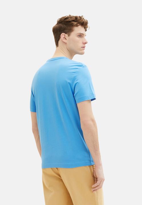 Immagine prodotto Tom Tailor T-Shirt Kurzarmshirt gepunktet mit Brusttasche (L)
