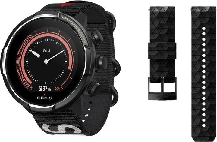 Image du produit Suunto 9 Baro Titanium édition Ambassador + bracelet silicone (50 mm)