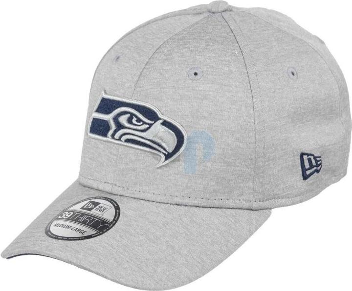New Era NFL - Seattle Seahawks - Grey Collection 39Thirty Stretch Cap Grau (One Size)