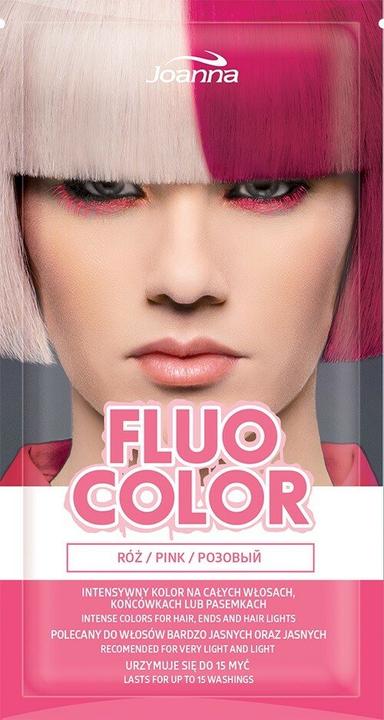 Joanna Fluo Color Shampoo Roses 35G (Flüssiges Shampoo)