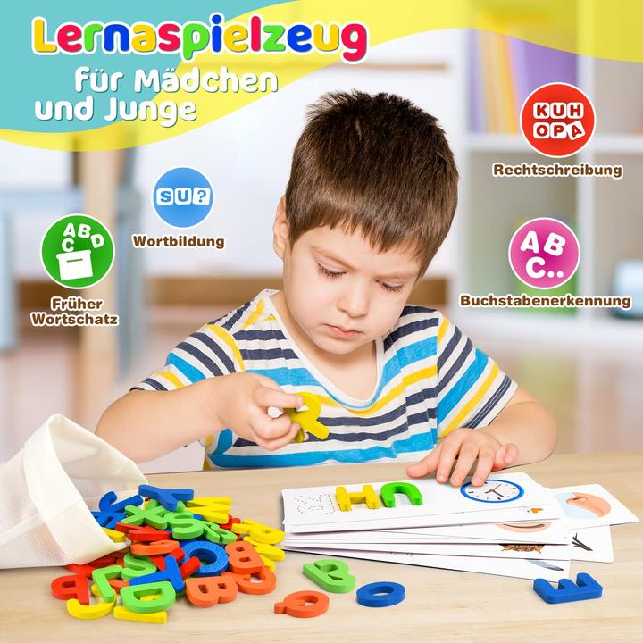 Produktbild Activity Board Buchstaben-Lernspiele, Spiele für die Vorschule