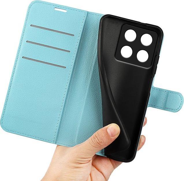 Produktbild MU Classic Litchi Leder Bookcover Series (Xiaomi 14T Pro)