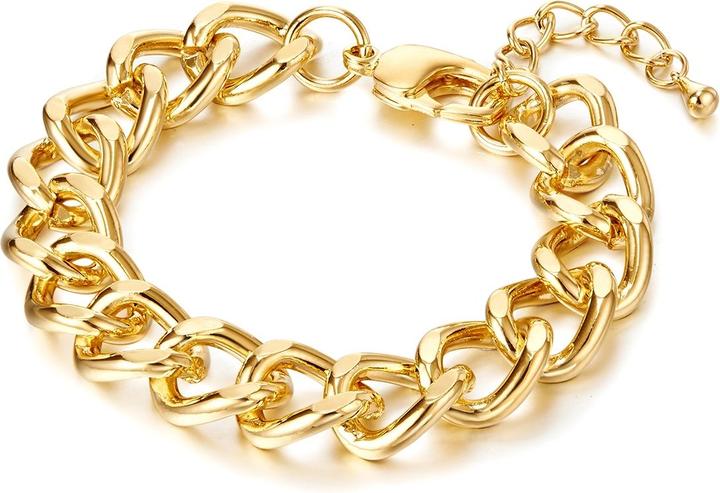 Lulu & Jane Metall-Legierung gelbgold 18,0 cm Basislänge + 3,0 cm Verlängerung - 33356 (18 cm, Metall-Legierung)