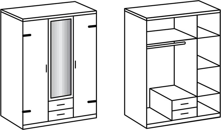 Immagine prodotto Wimex Sughero (135 x 58 x 199 cm)
