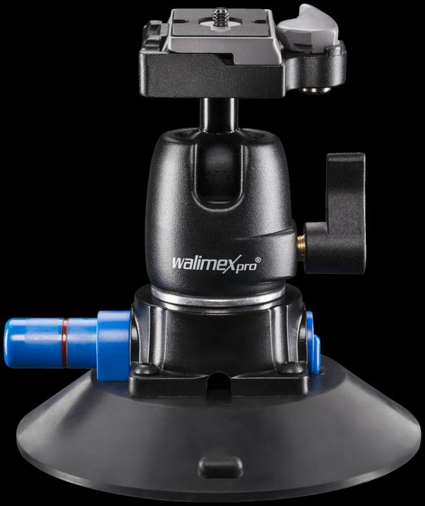 Walimex pro per suction cup- incl. ball head (Spherical head)