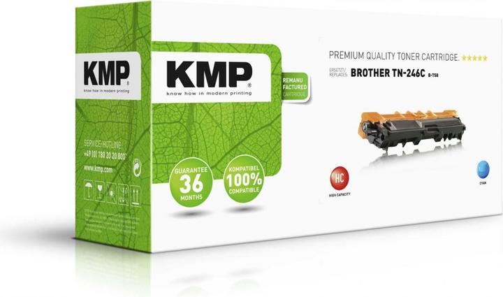 Produktbild KMP B-T58 Toner kompatibel mit Brother TN-246 C (C)