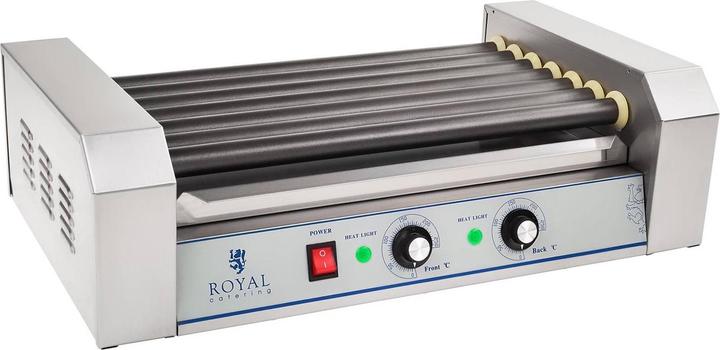 Actual product image Royal Catering Hot Dog Grill - 1,400 W - 12 sausages
