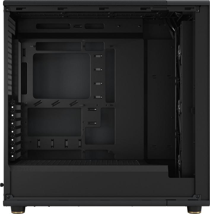 Actual product image Fractal Midi North XL RC Charcoal Black TG (ATX, Mini-ITX, E-ATX)