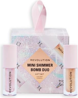 I Heart Revolution Revolution Beauty London Mini Shimmer Bomb Lip Duo Geschenkset (Multicolor)