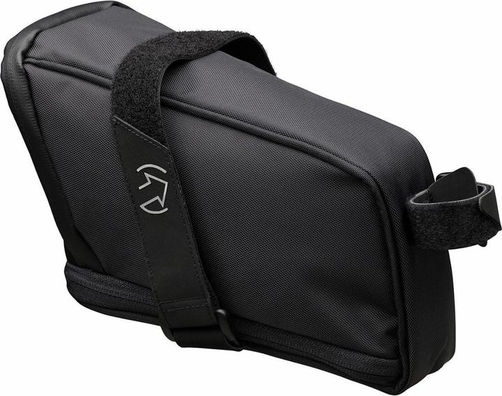 PRO Satteltasche Performance XL Klettriemen, Schwarz, 2l (2 l, Satteltasche)