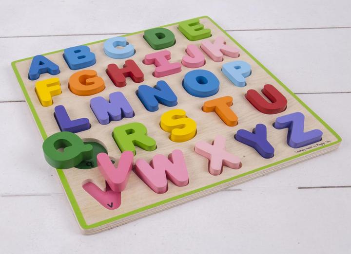 Produktbild Bigjigs Holz Alphabet Puzzle (Multilingual)