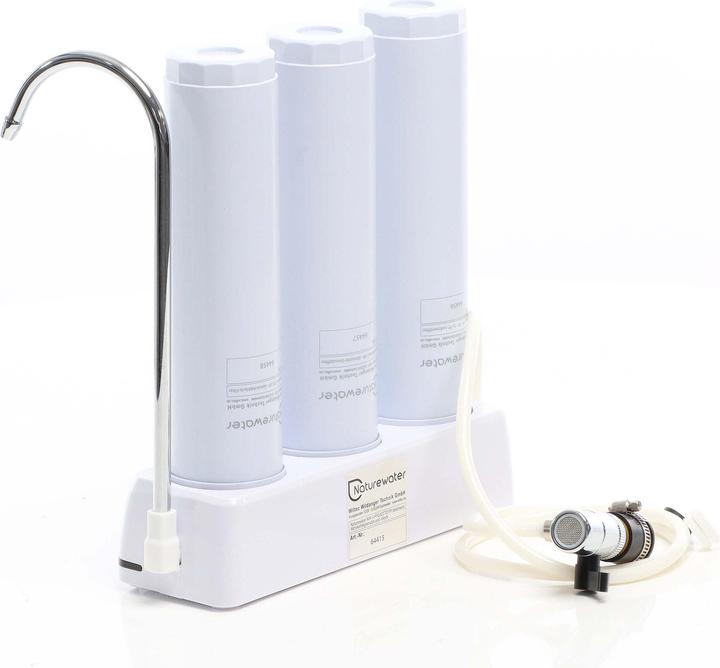 Produktbild Naturewater NW-3-PPGACCTO 3 Stufen Counter Top Wasserfilter Sediment Aktivkohle