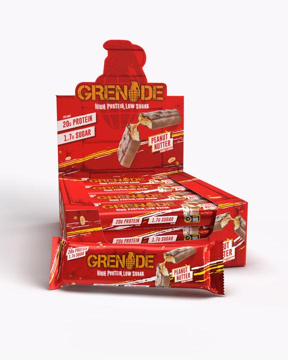 Produktbild All Stars Grenade Carb Killa Protein Bar (Erdnussbutter, 12 Stk., 720 g)