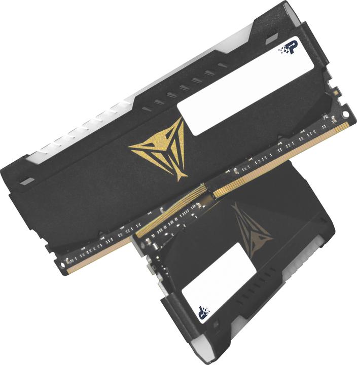 Produktbild Patriot DDR4 PC3600 64GB (2x32) Viper Steel RGB (2 x 32GB, 3600 MHz, DDR4-RAM, DIMM)
