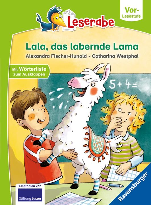 Productafbeelding Ravensburger Leserabe - Vor-Lesestufe: Lala, das labernde Lama (Duits, Alexandra Fischer-Hunold, 2023)