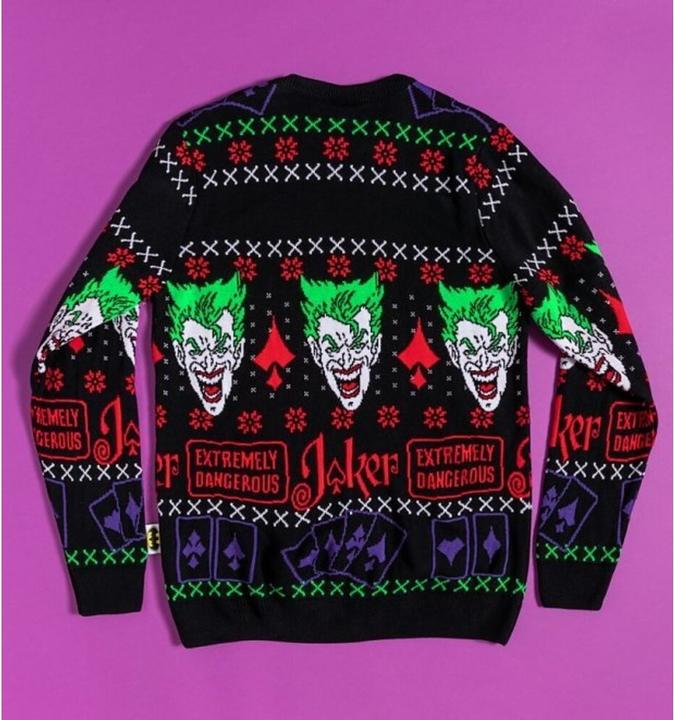 Image du produit The Joker Haha Holiday Pullover Design de Noël (S)