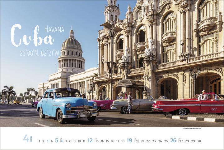 Produktbild Verlag Bildkalender Around the World 2026, Papierformat: Kein