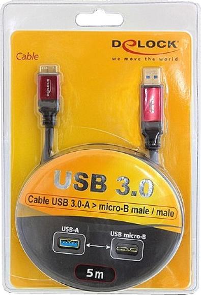 Image du produit Delock USB 3.0 (5 m, USB 3.0, 4.50 W)