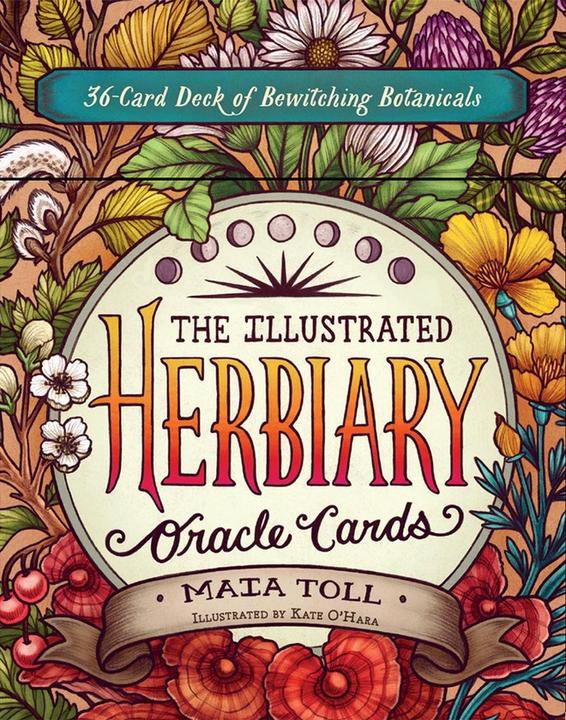 Actual product image Illustrated Herbiary Oracle Cards (English)