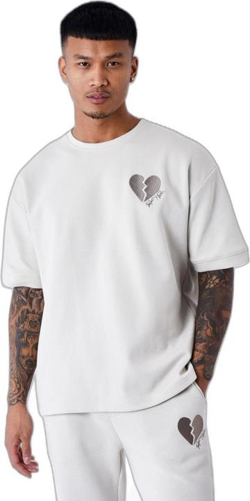 Project X Paris Dickes T-Shirt Gebrochenes Herz (L)