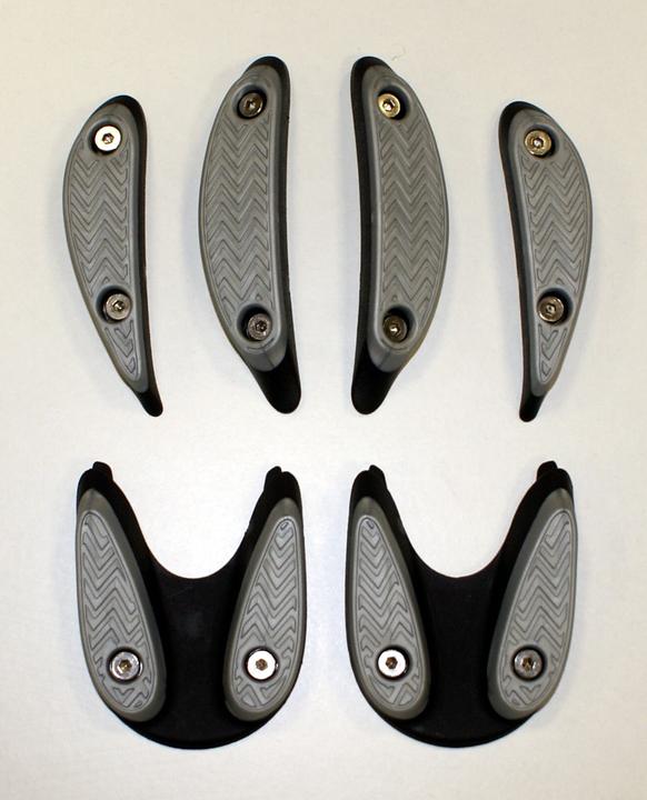 Giro Heels for MTB shoes Walking Pad Black Silver Size 36