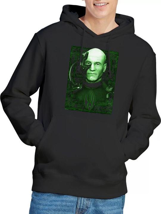 Immagine prodotto Locutus of Borg Felpa con Cappuccio Uomo (S)
