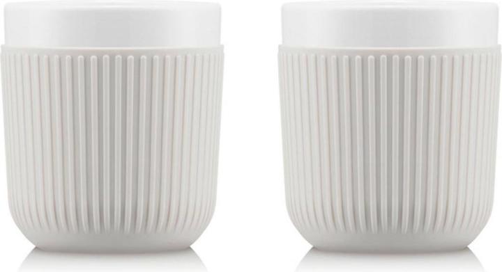 Image du produit Bodum Gobelet Douro Porcelaine avec étui en silicone 2 pièces 0.3 l (200 ml, 2 x)