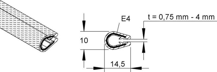 Actual product image Niedax RKBA 10 (1000 cm)