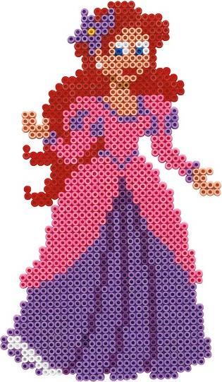 Immagine prodotto Hama Perline - Midi - Confezione regalo Principessa Disney - 6000 pezzi (7911)