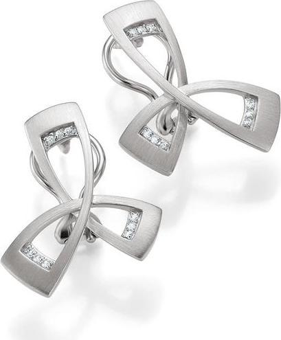 Produktbild Breuning Ohrschmuck - E.Safir Weiss