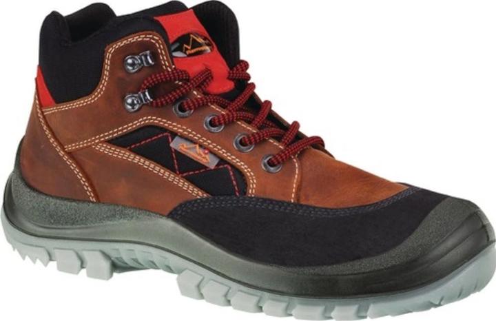 Actual product image Remisberg Safety boot Sherpa size 43 brown S3 EN ISO 20345 nubuck leather (S3, 43)