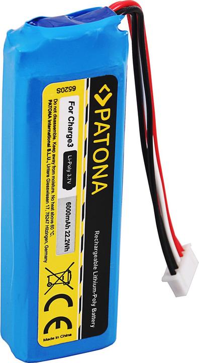 Actual product image Patona Battery JBL Charge 3