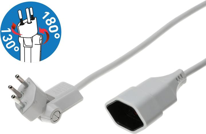 Actual product image Max Hauri clip-clap TD extension H05VV-F3G1.0 (5 m, Type 13)