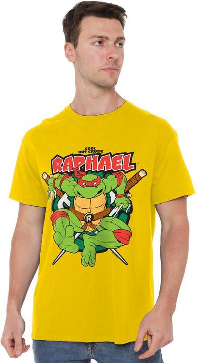 Immagine prodotto Teenage Mutant NT Cool But Crude Maglietta Raffaello Uomo (M)