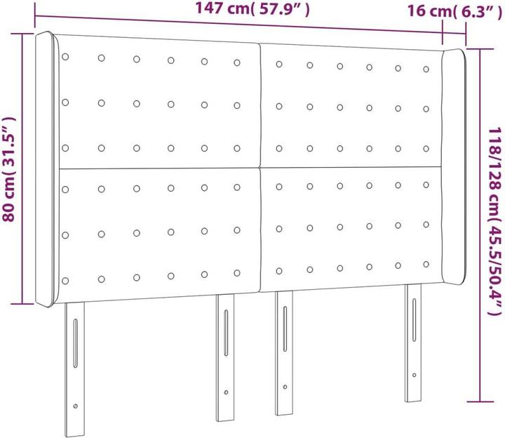 Produktbild VidaXL Farlie (147 x 16 x 128 cm)