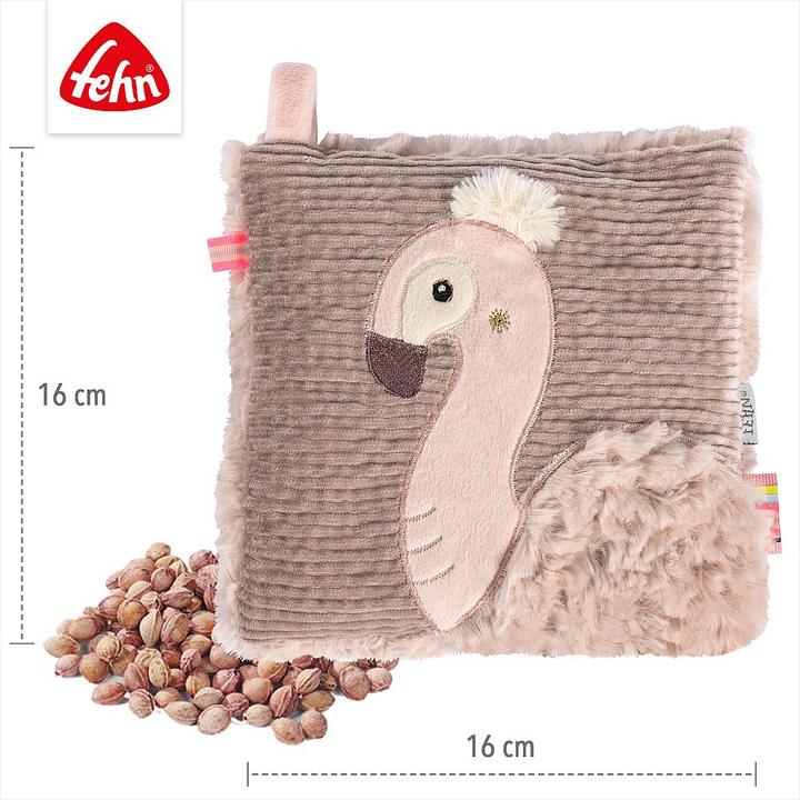 Produktbild Fehn Kirschkernkissen Flamingo Rose, Plüschtierart