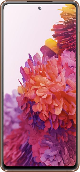 Actual product image Samsung Galaxy S20 FE 5G (128 GB, Cloud Orange, 6.50", Hybrid Dual SIM, 12 Mpx, 5G)