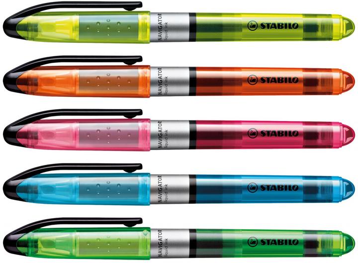 Actual product image STABILO NAVIGATOR highlighter (Blue, 1 mm, 1 x)