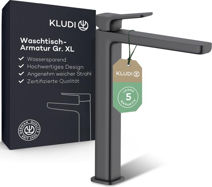 Kludi X3 Waschtischarmatur, Grösse XL, ohne Ablaufgarnitur