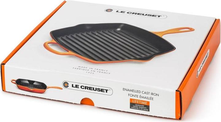 Actual product image Le Creuset Signature (26 cm, Grill pan, Cast iron)